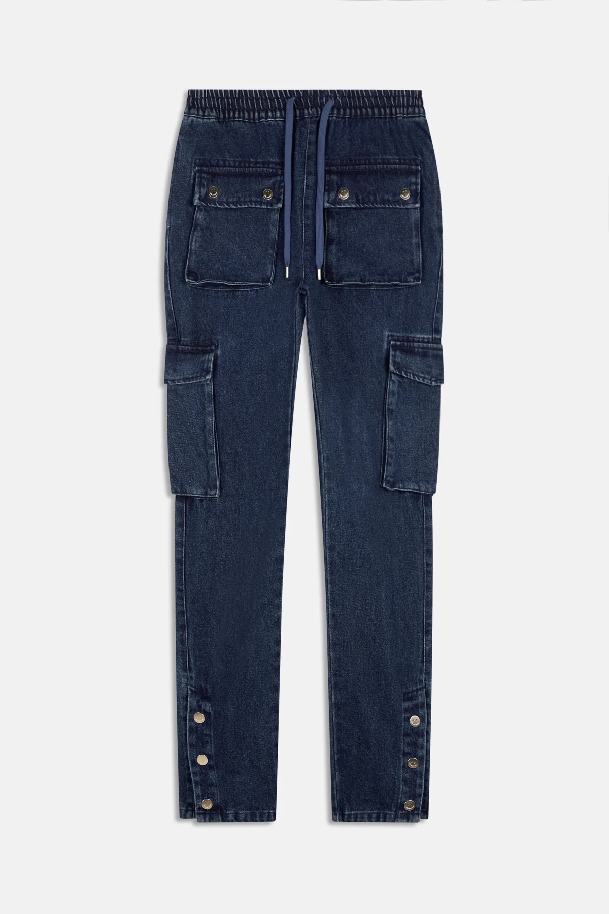 Suede Denim Bleu Foncé