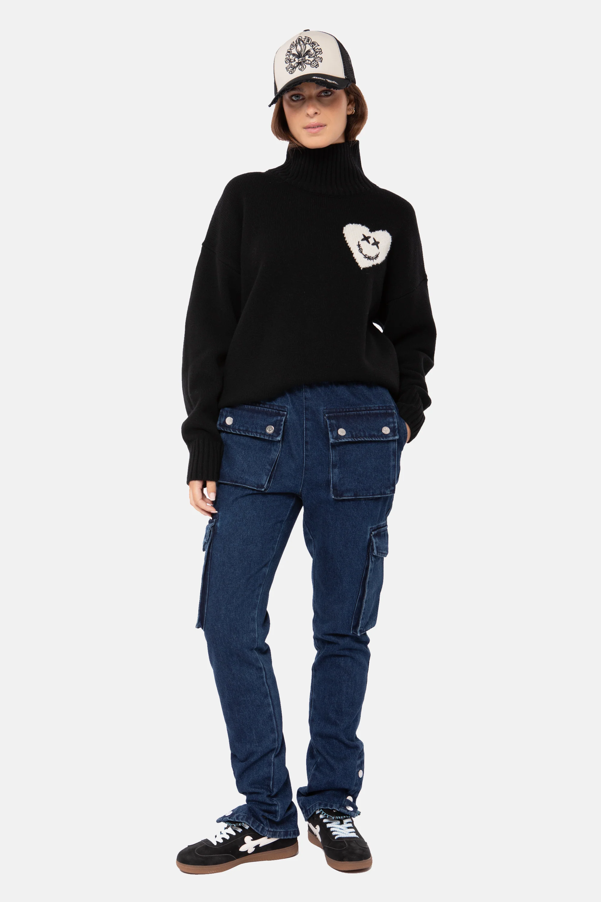 Suede Denim Bleu Foncé - Image 5