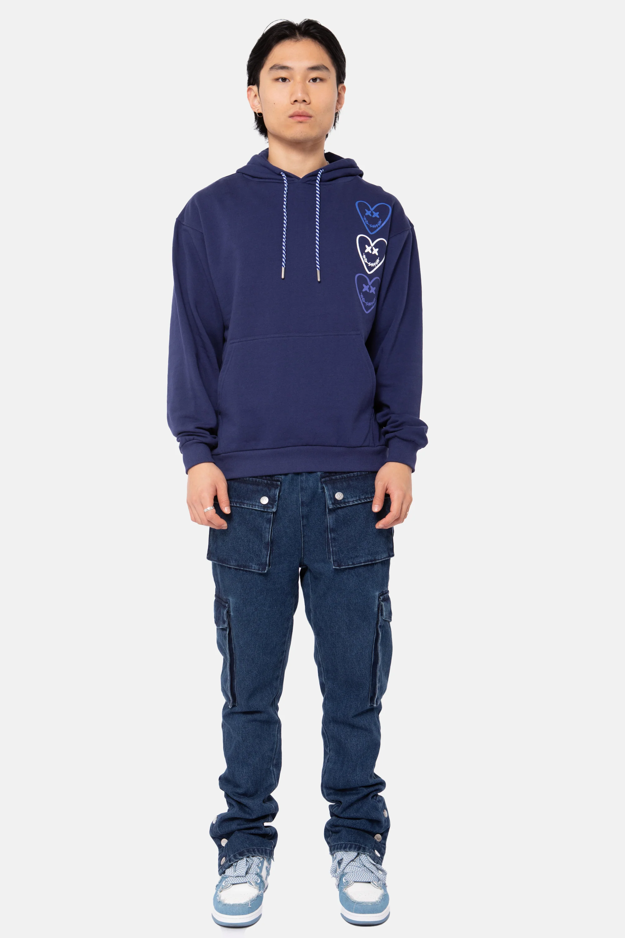 Suede Denim Bleu Foncé - Image 6